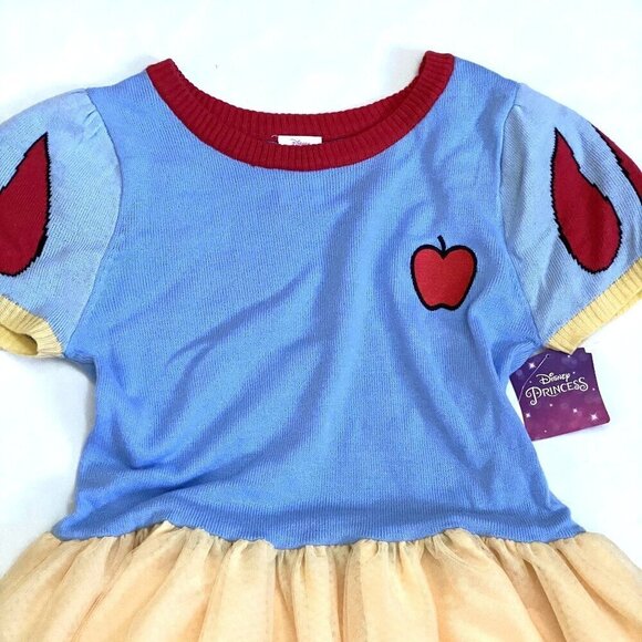 Target Girls' Snow White Seven Dwarfs Cosplay Dress Light Blue Yellow Size XL - Picture 3 of 12